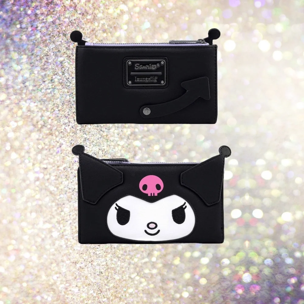 Loungefly x Sanrio Kuromi Cosplay Mini Backpack and Wallet